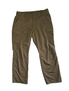 5.11 Tactical Fast Tac Cargo Pants Size 38x32 Battle Brown